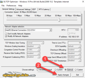 How to Optimize TCP/IP Settings in Windows 10