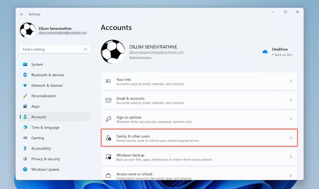 How to Remove a Microsoft Account from Windows 11 - 88