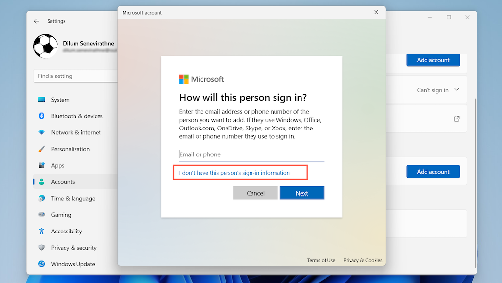 How to Remove a Microsoft Account from Windows 11 - 97