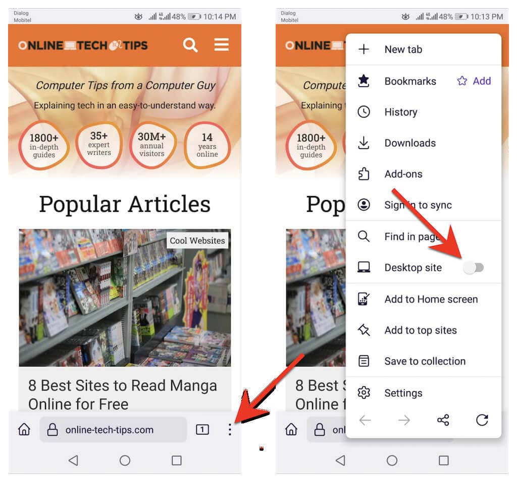  How to View  Desktop Site on Android and iOS