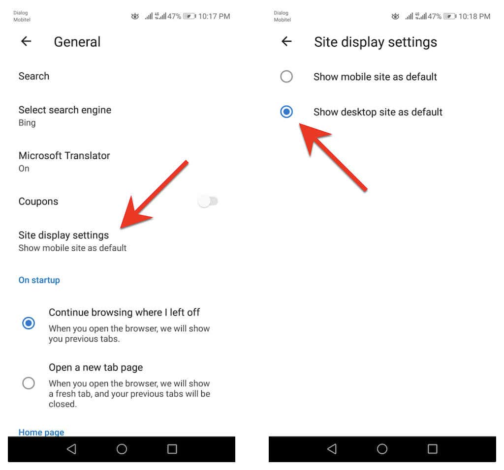  How to View  Desktop Site on Android and iOS