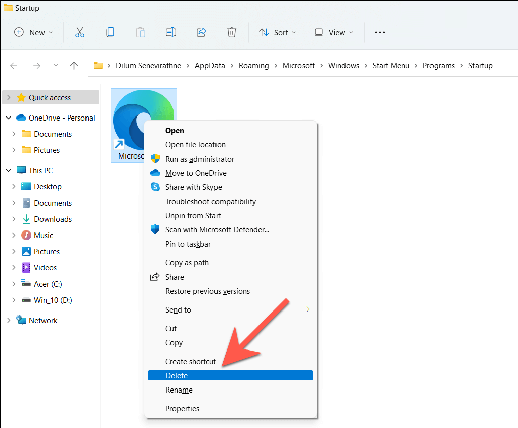 How to Stop Microsoft Edge From Opening Automatically - 9