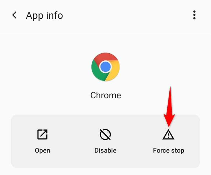 What to do when Chrome has stopped?