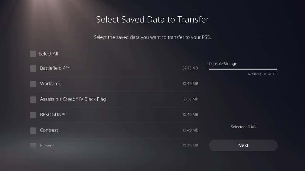 How to Transfer PS4 Games and Save Files Data to PS5 - 48