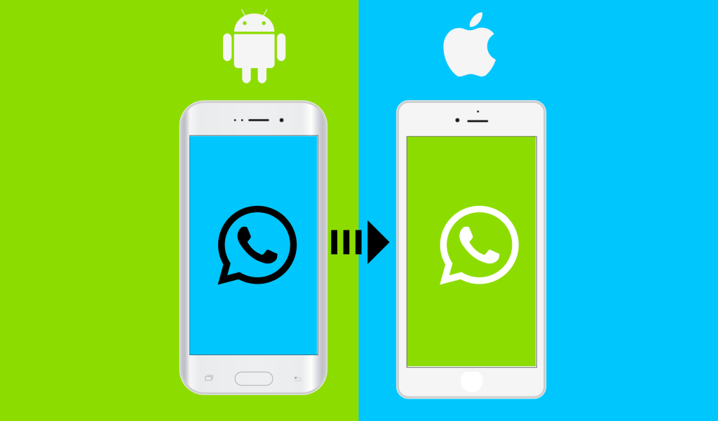whatsapp transfer from android to iphone free