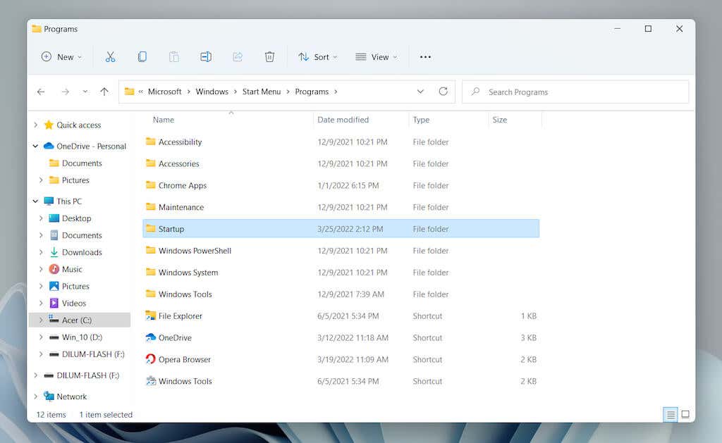 How to Locate the Startup Folder in Windows 11 - 27