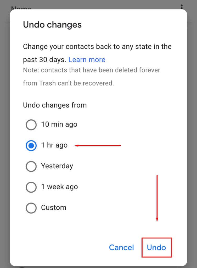 How to Restore Contacts on Android image 10