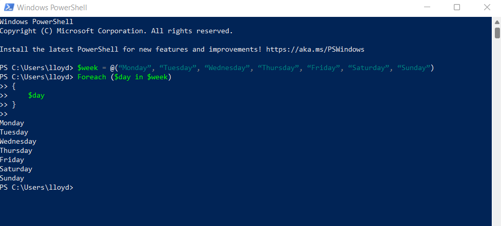 How a PowerShell For Loop Can Run a Command Multiple Times image 6