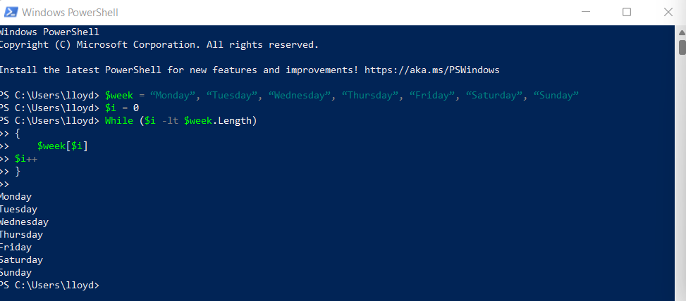 How a PowerShell For Loop Can Run a Command Multiple Times image 7