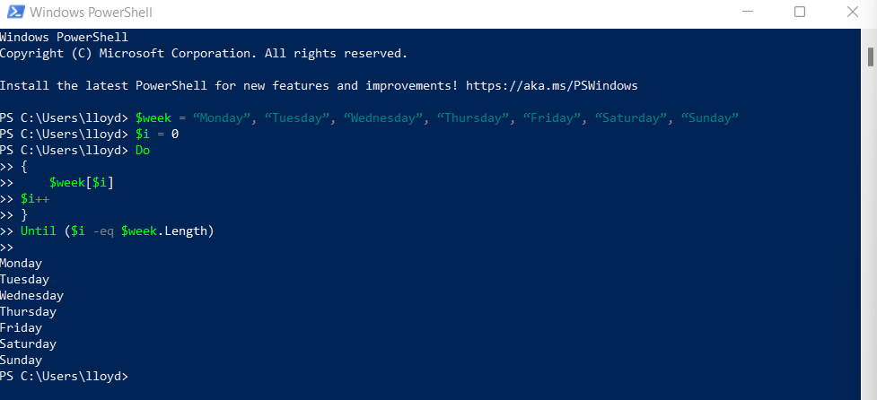 How a PowerShell For Loop Can Run a Command Multiple Times image 9