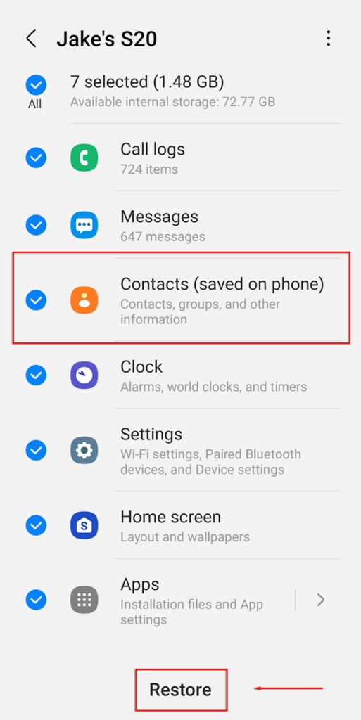 How to Restore Contacts on Android image 18