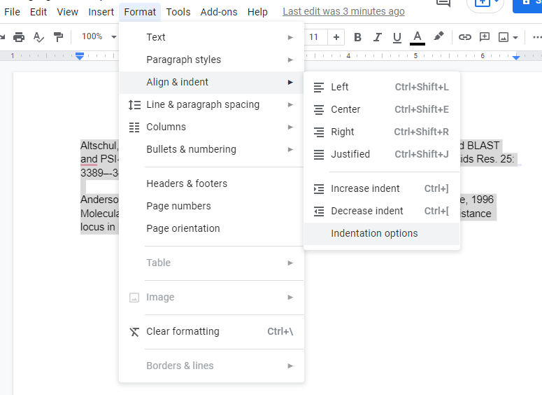 How to Create a Hanging Indent in Google Docs - 14