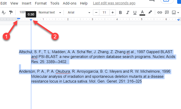 How to Create a Hanging Indent in Google Docs - 77