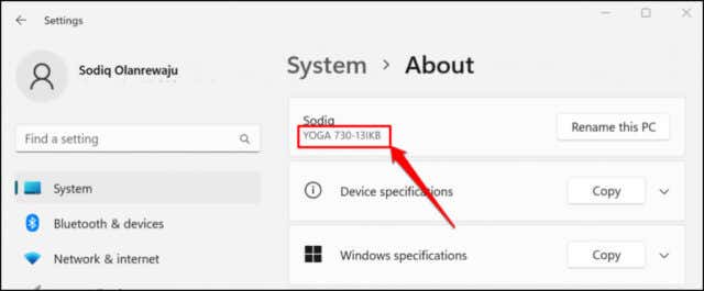 How To Find The Model Of Your Computer In Windows