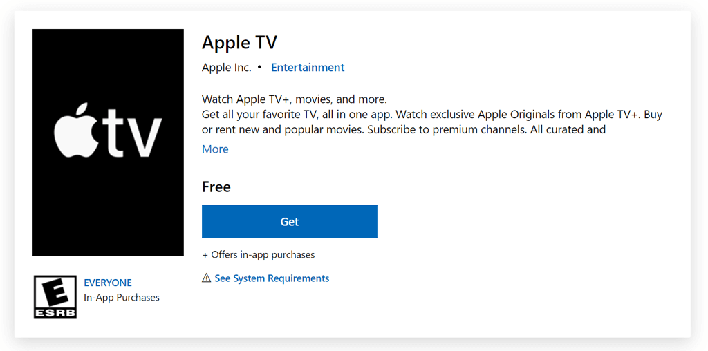 Apple TV Preview - Microsoft Apps