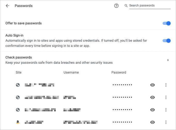 How to View Your Google Chrome Saved Passwords - 96