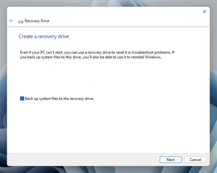 How to Create and Use a Windows 11 Recovery USB Drive