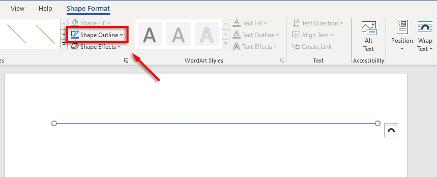 How to Insert a Horizontal Line in Microsoft Word image 5
