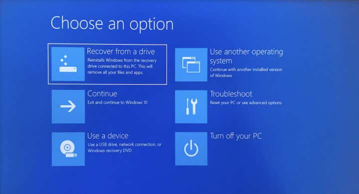 How To Create And Use A Windows 11 Recovery USB Drive