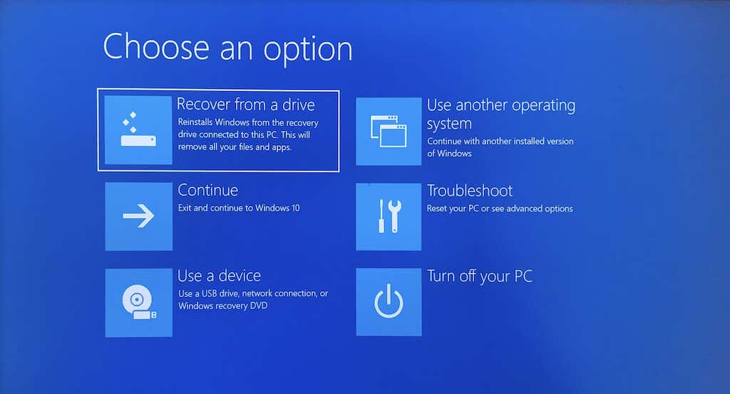 How Create and Use a Windows 11 Recovery USB Drive