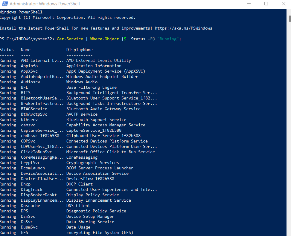 How to List All Windows Services using PowerShell or Command Line - 24