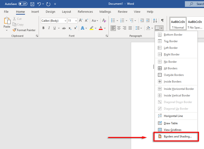 Horizontal Line In Word Document That Won T Go Away