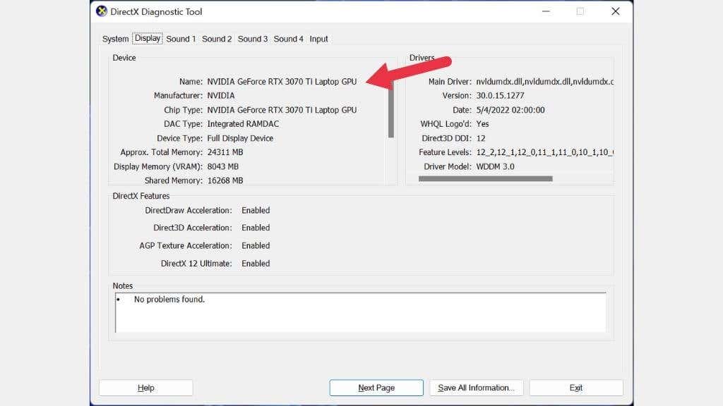 nostalgia fuerte maximizar How to Find Out What Graphics Card is in Your Windows 11 PC