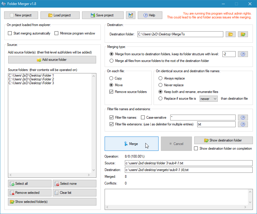 How to Easily Merge Folders in Windows 11/10 image 7