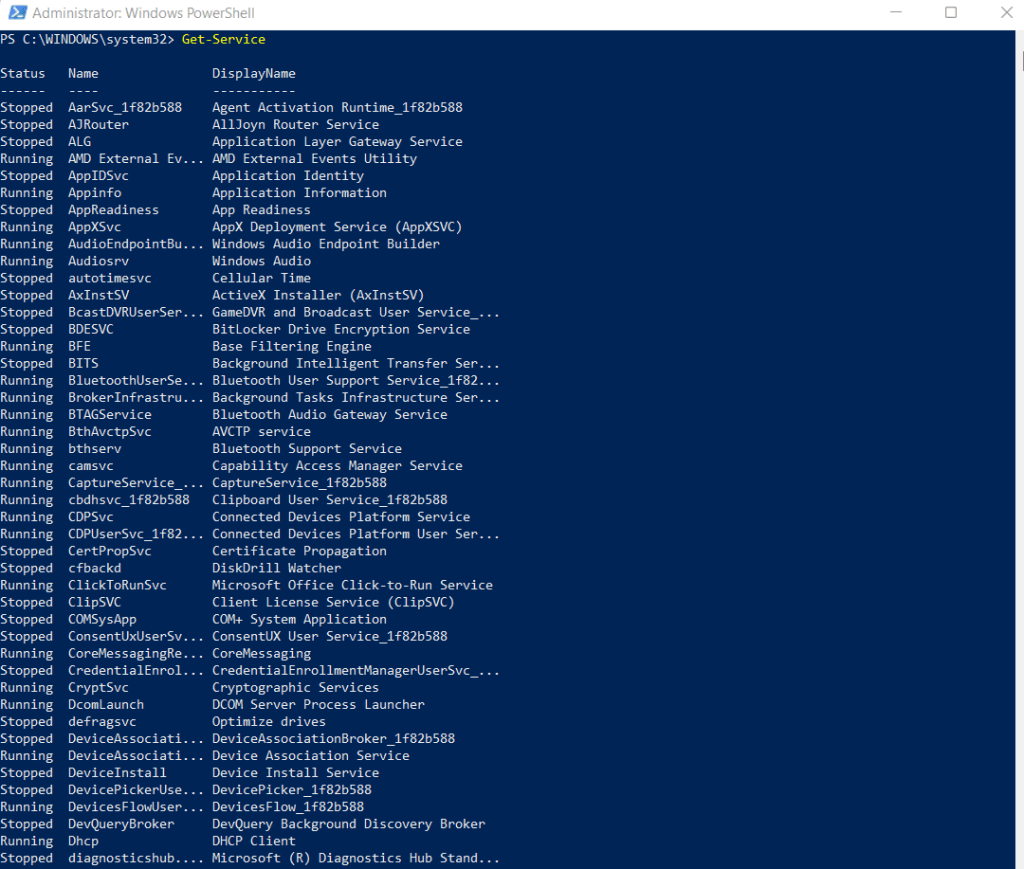 How to List All Windows Services using PowerShell or Command Line - 15