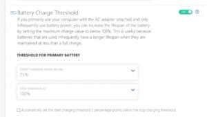 How to Limit Battery Charge to a Certain Percentage in Windows 11/10