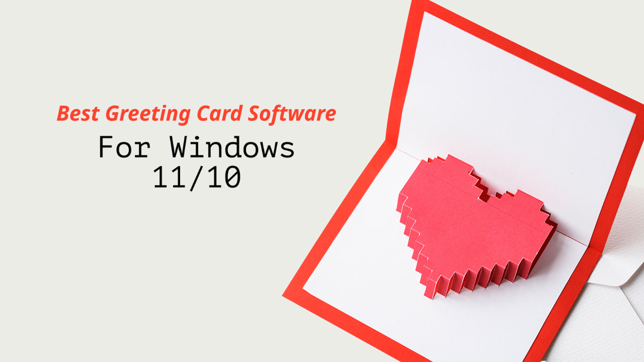 Best Greeting Card Software for Windows 11/10 image 1