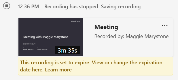 How to Record a Microsoft Teams Meeting image 11