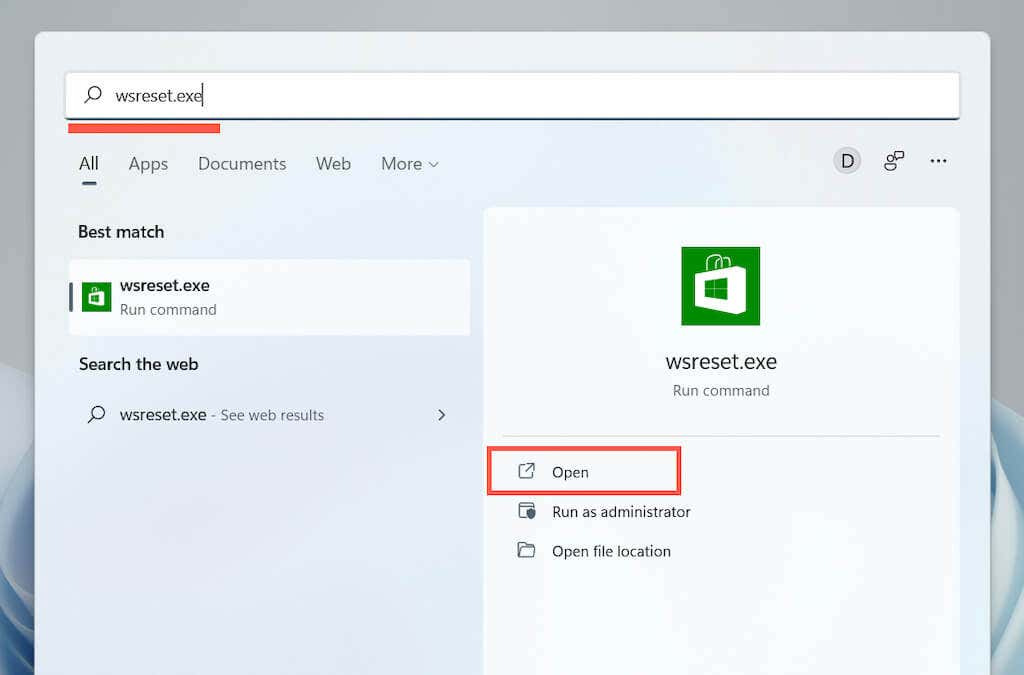 How to Clear Windows Store Cache with WSReset exe - 8