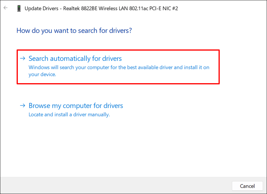 How to Fix “Windows Could Not Find a Driver for Your Network Adapter” Error image 10