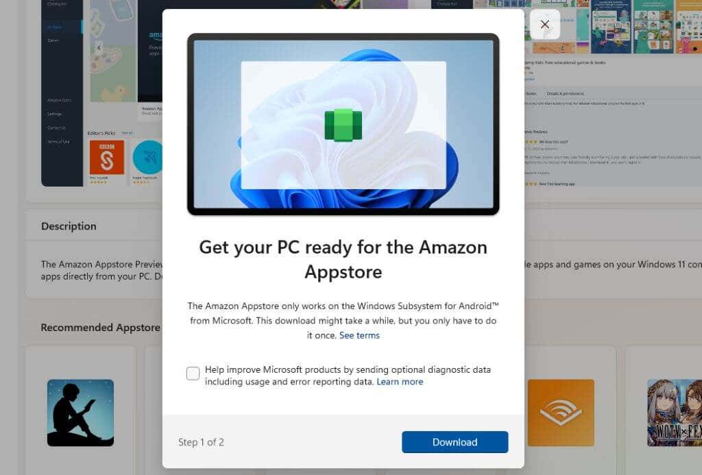 download amazon appstore for windows 11