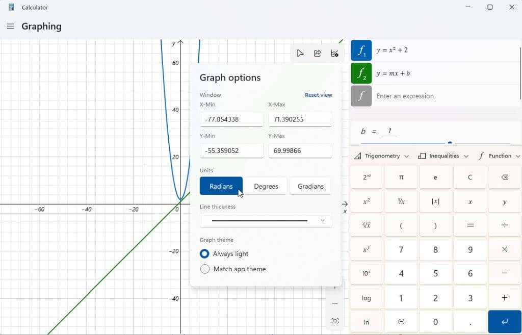 How to Use the Graphing Calculator in Windows 11 image 10