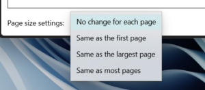 pdf merge settings not available in pdfsam basic