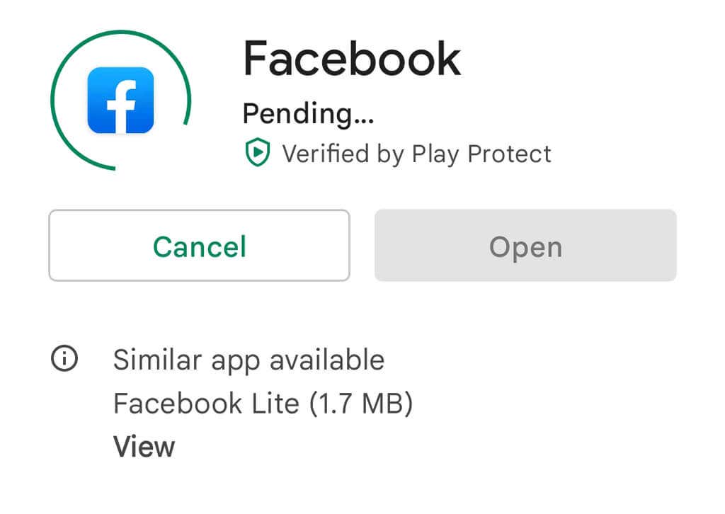 Anyone use facebook Lite to log in to other app? Or sites for that
