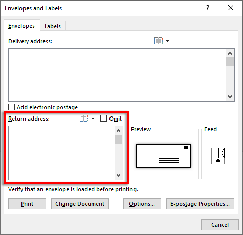 How to Print on an Envelope in Microsoft Word - 95