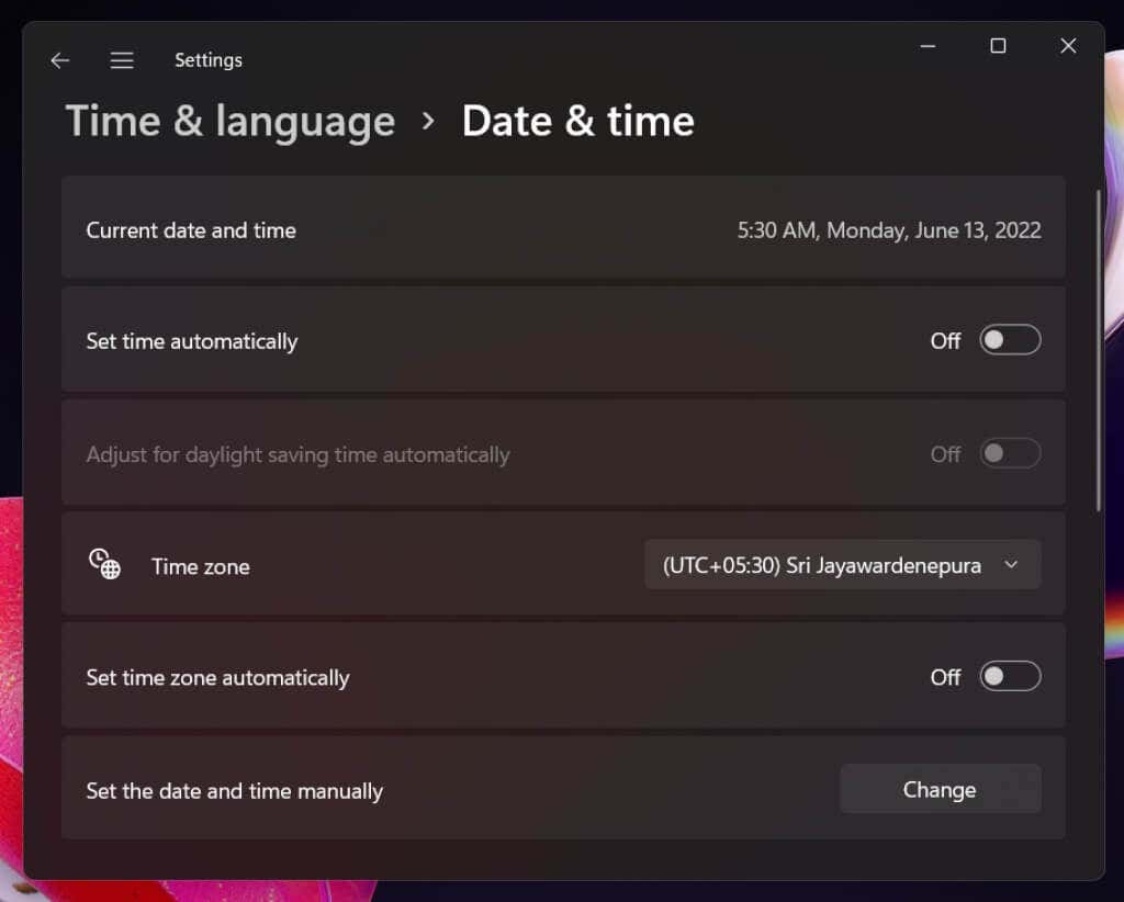 How to Change the Time and Date in Windows - 17