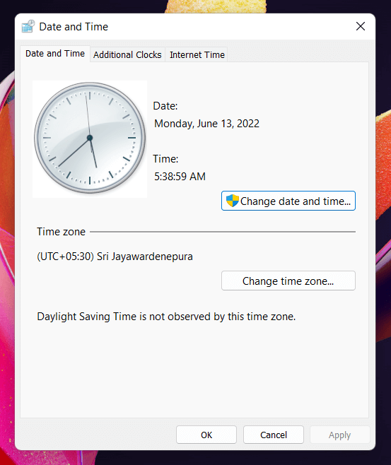 How To Change The Time And Date In Windows