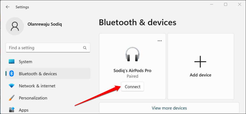 How to Connect AirPods to a Windows 11 Computer image 10