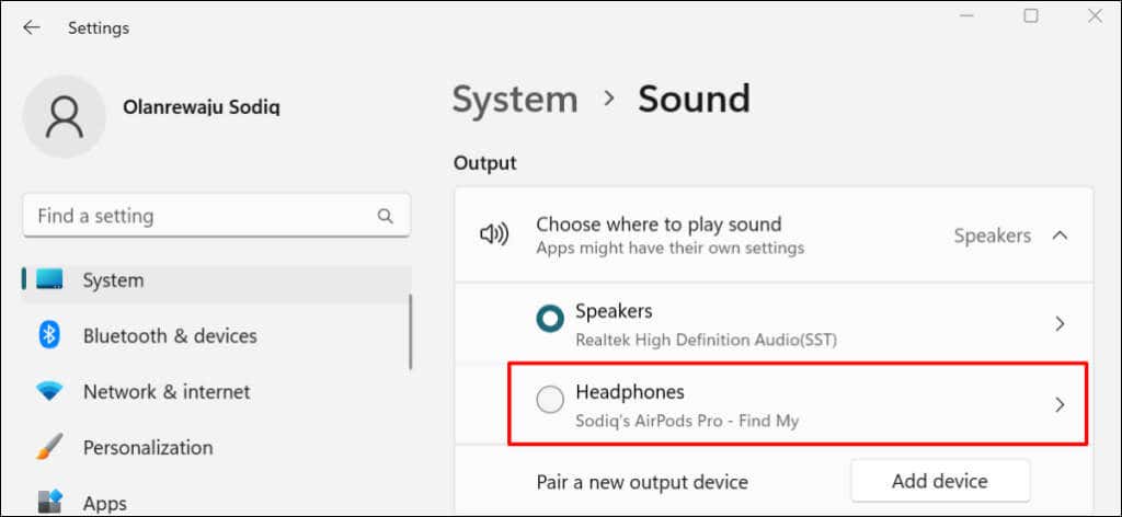 How to Connect AirPods to a Windows 11 Computer image 14
