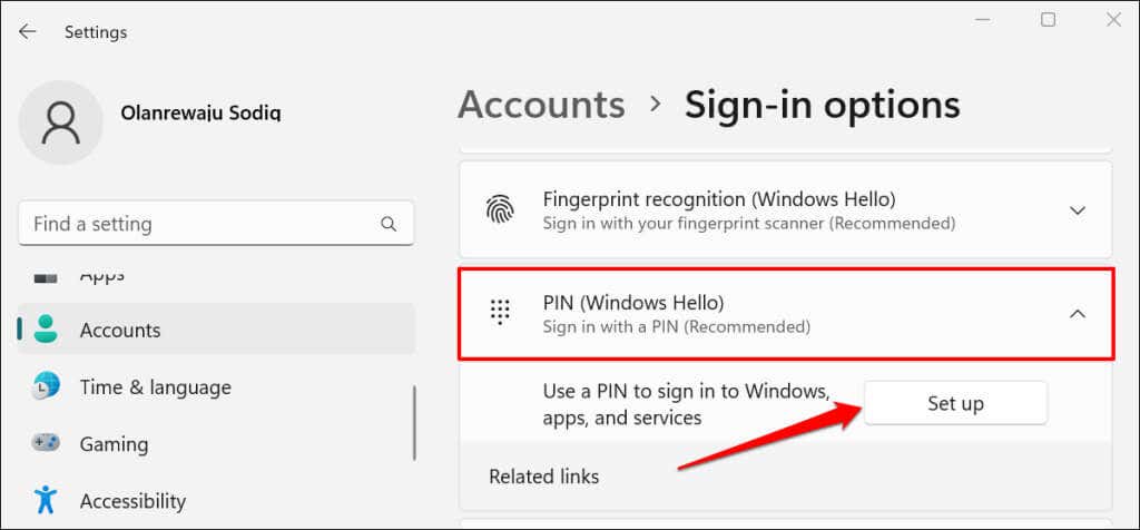 How to Disable 'Use Windows Hello with your account' prompt (Error