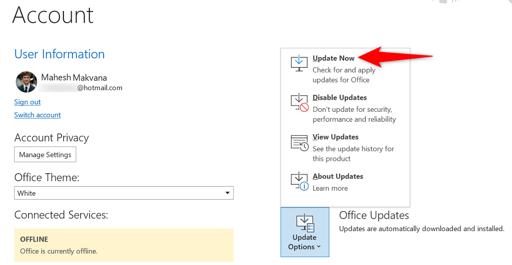 How To Fix The Outlook Disconnected Error On Windows