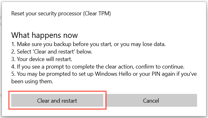 How to Fix  Trusted Platform Module Has Malfunctioned  Error in Windows - 16