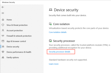 How to Fix “Trusted Platform Module Has Malfunctioned” Error in Windows