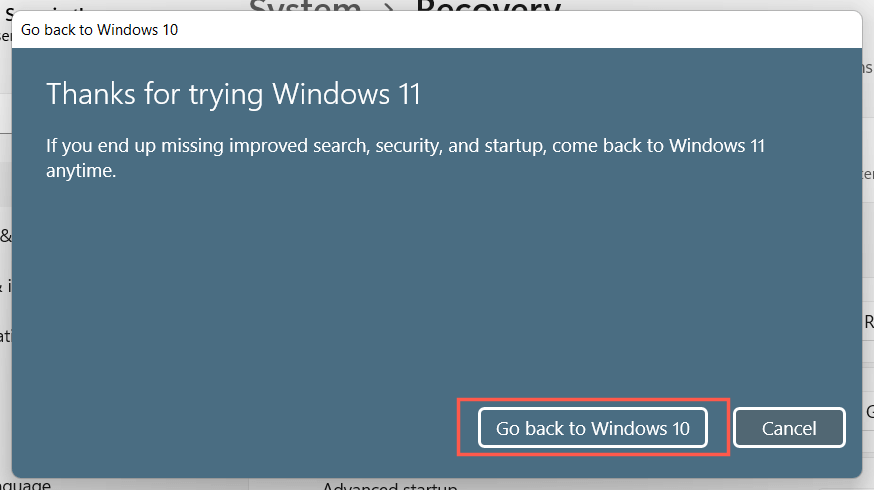 How to Uninstall Windows 11 (and Roll Back to Windows 10) image 9