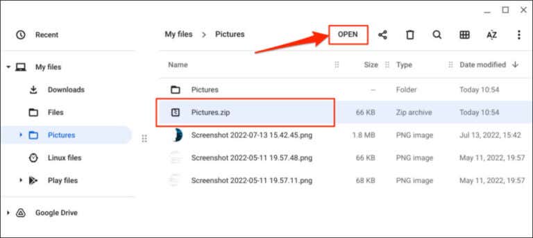 How to Zip and Unzip Files on Your Chromebook