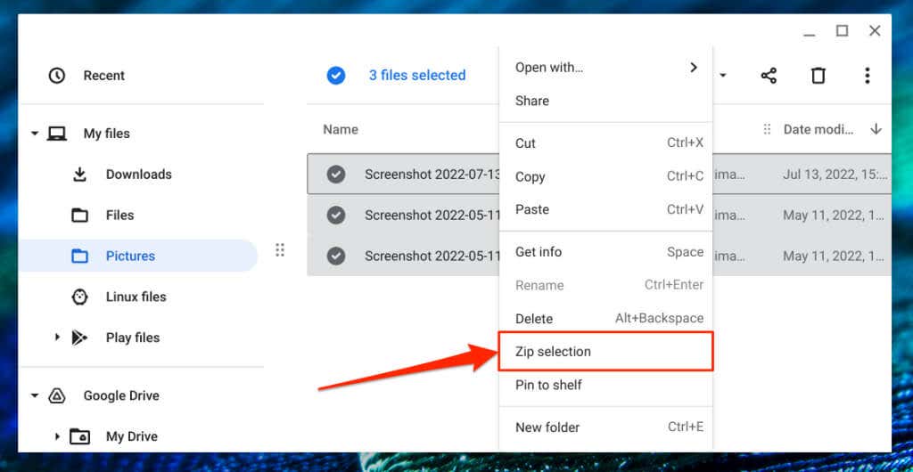 How to Zip and Unzip Files on Your Chromebook - 14